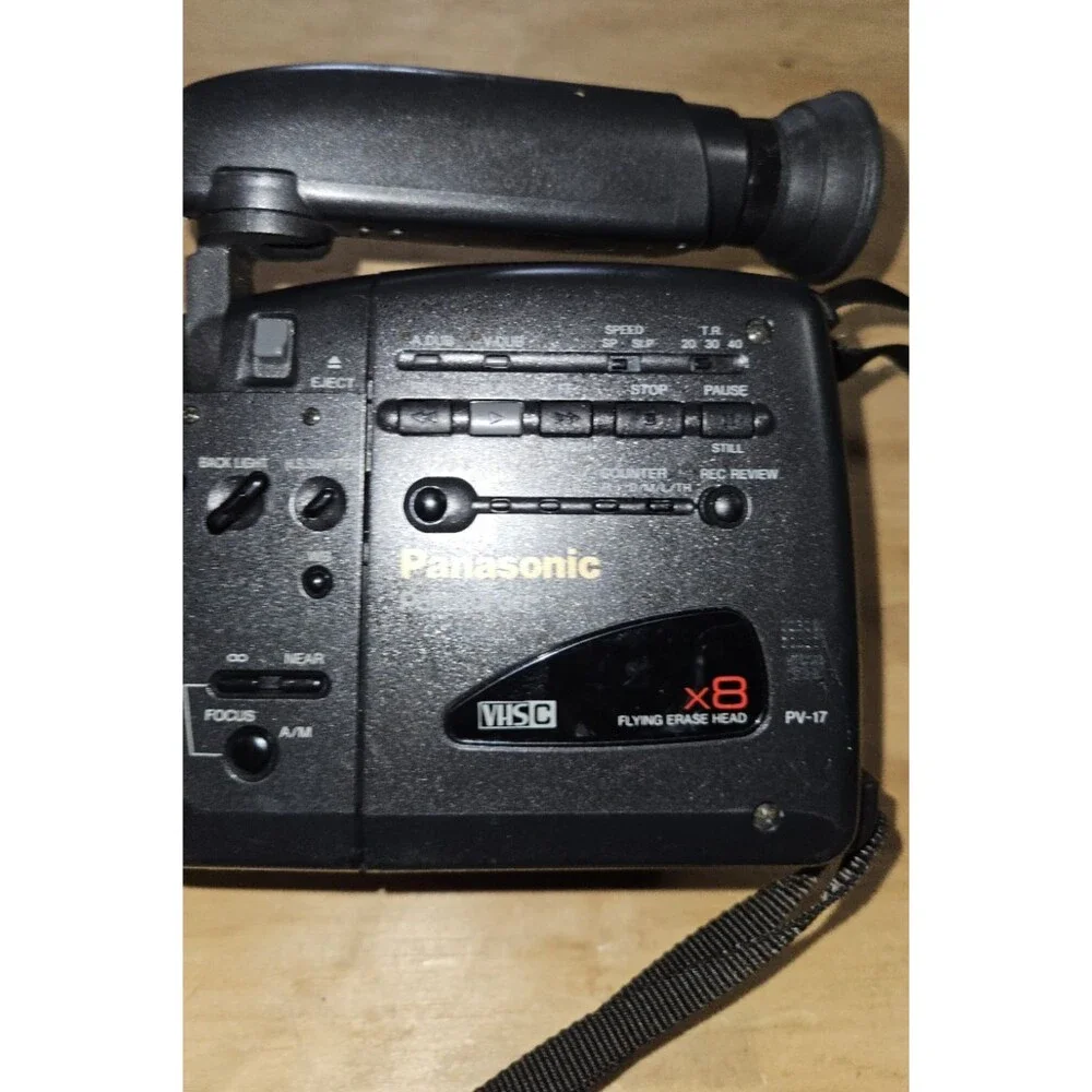 Panasonic VHS-C Camcorder PV-17D  NO Charger/ Battery Untested TAKE A GAMBLE !!